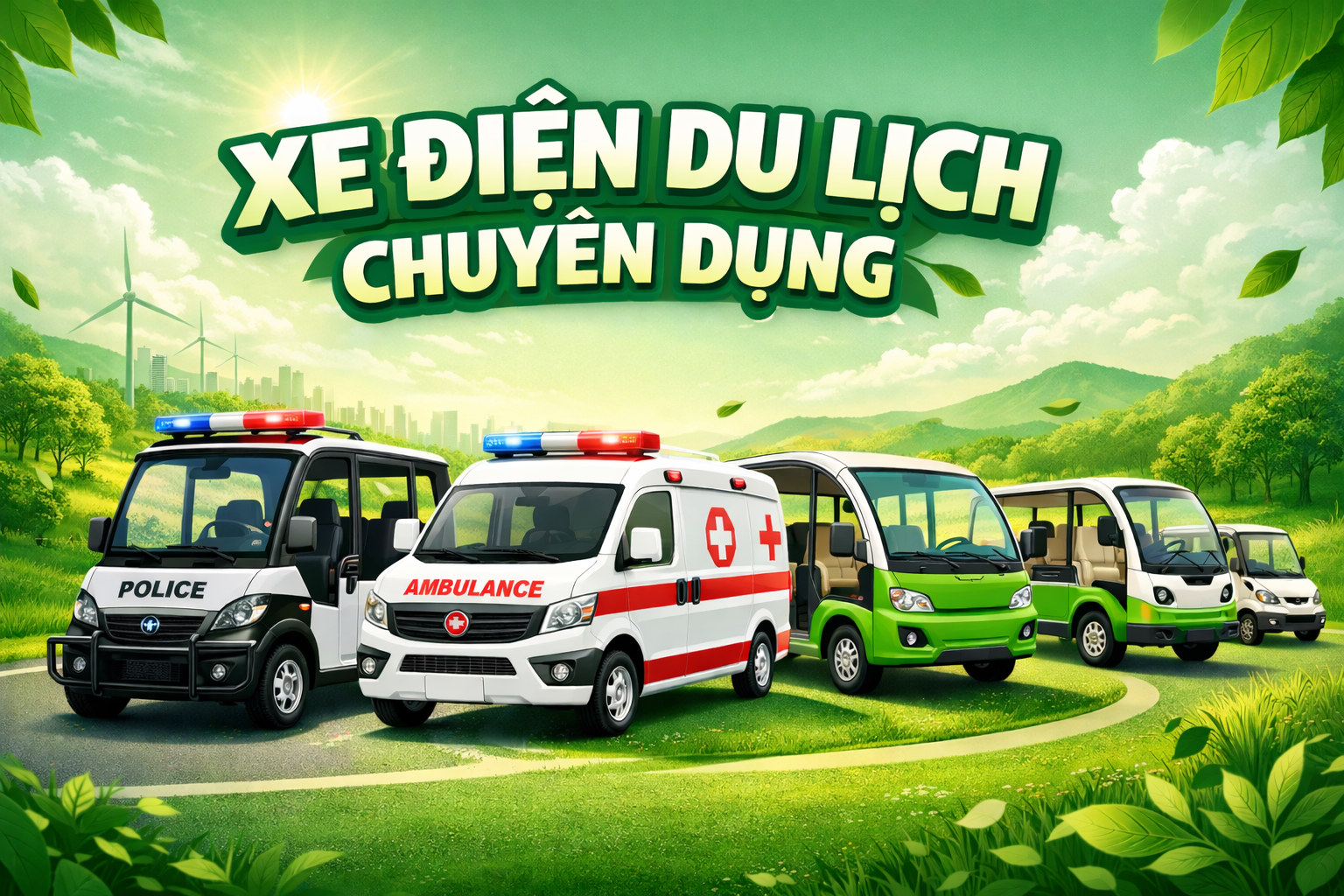 Xe Điện Du Lịch Chuyên Dụng: Giải Pháp Vận Chuyển Xanh Tối Ưu cho Mọi Doanh Nghiệp